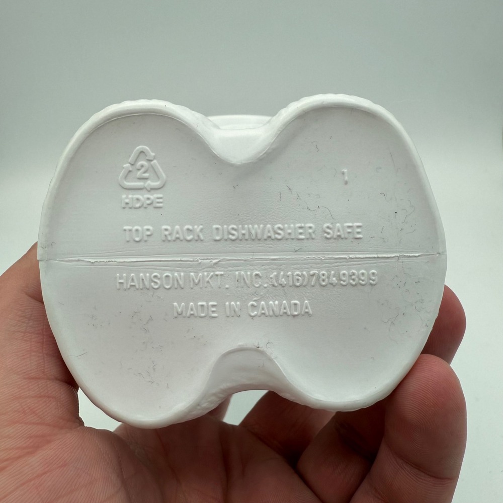 Coca Cola Polar Bear‎ Plastic Cup with Straw Always Coke Vintage 1990s Canada - Picture 4 of 6